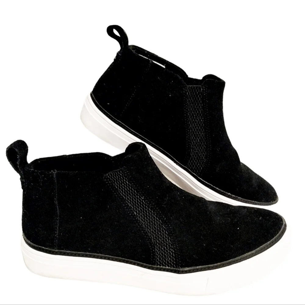TOMS Bryce High Top Slip-on‎ Sneaker Womens 8 Black